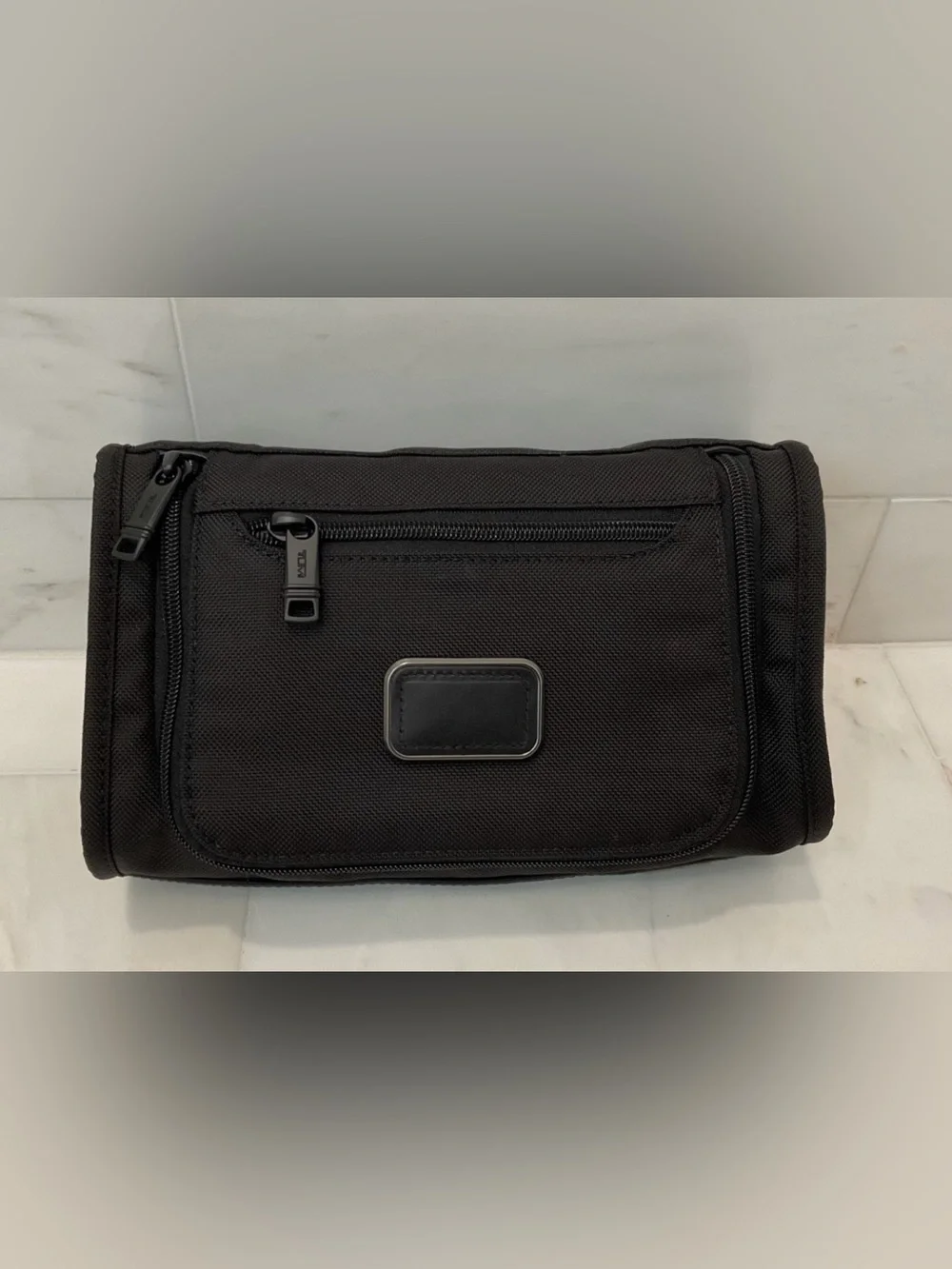 NEW Tumi ALPHA 10.75” Ballistic Nylon TRAVEL DOPP Toiletry KIT - BLACK